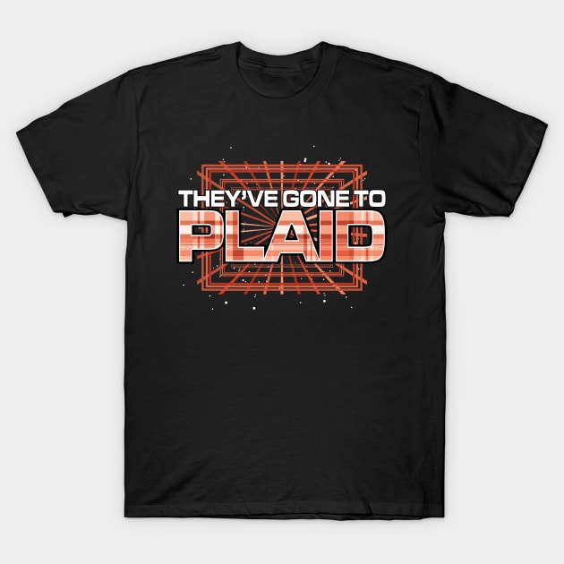 Ludicrous Speed PLAID T-Shirt by ikaszans